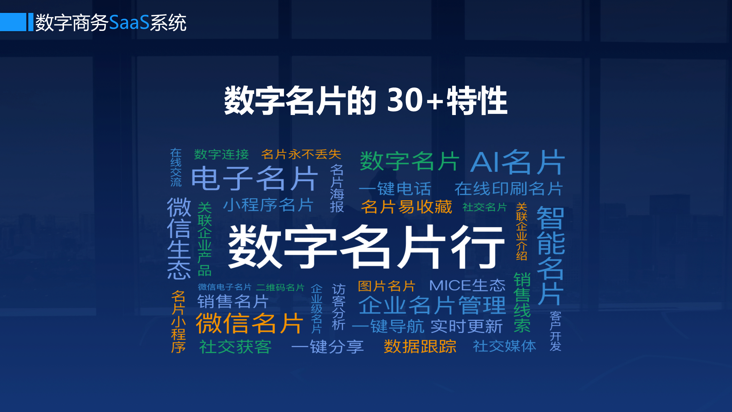 企业数字名片(电子名片)系统 - 